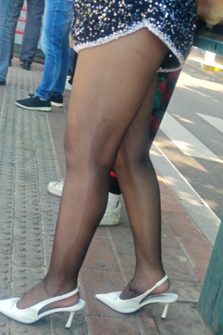 4k街拍肉丝黑丝合集